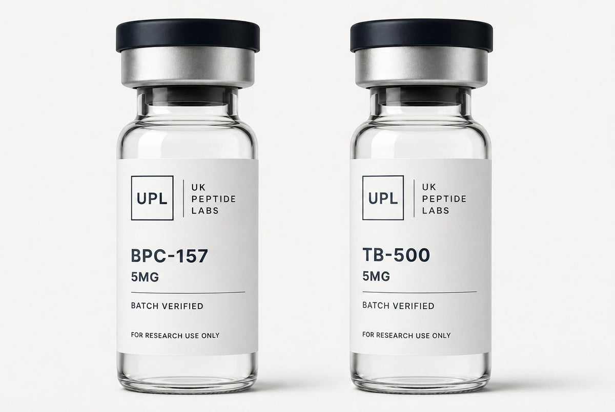 UKPeptideLabs BPC-157 / TB-500 Mix research vial